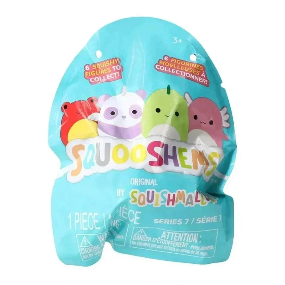 Squooshems 1pc plush squishy figures collectible by Squishmallows multicolor toy